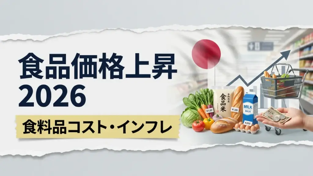 日本の食品価格上昇2026